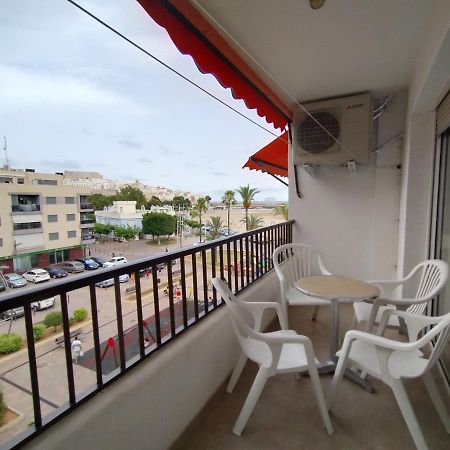 Apartamento Con Aire Acondicionado De Tres Dormitorios En El Centro Y Junto A La Playa Peñíscola Exteriör bild