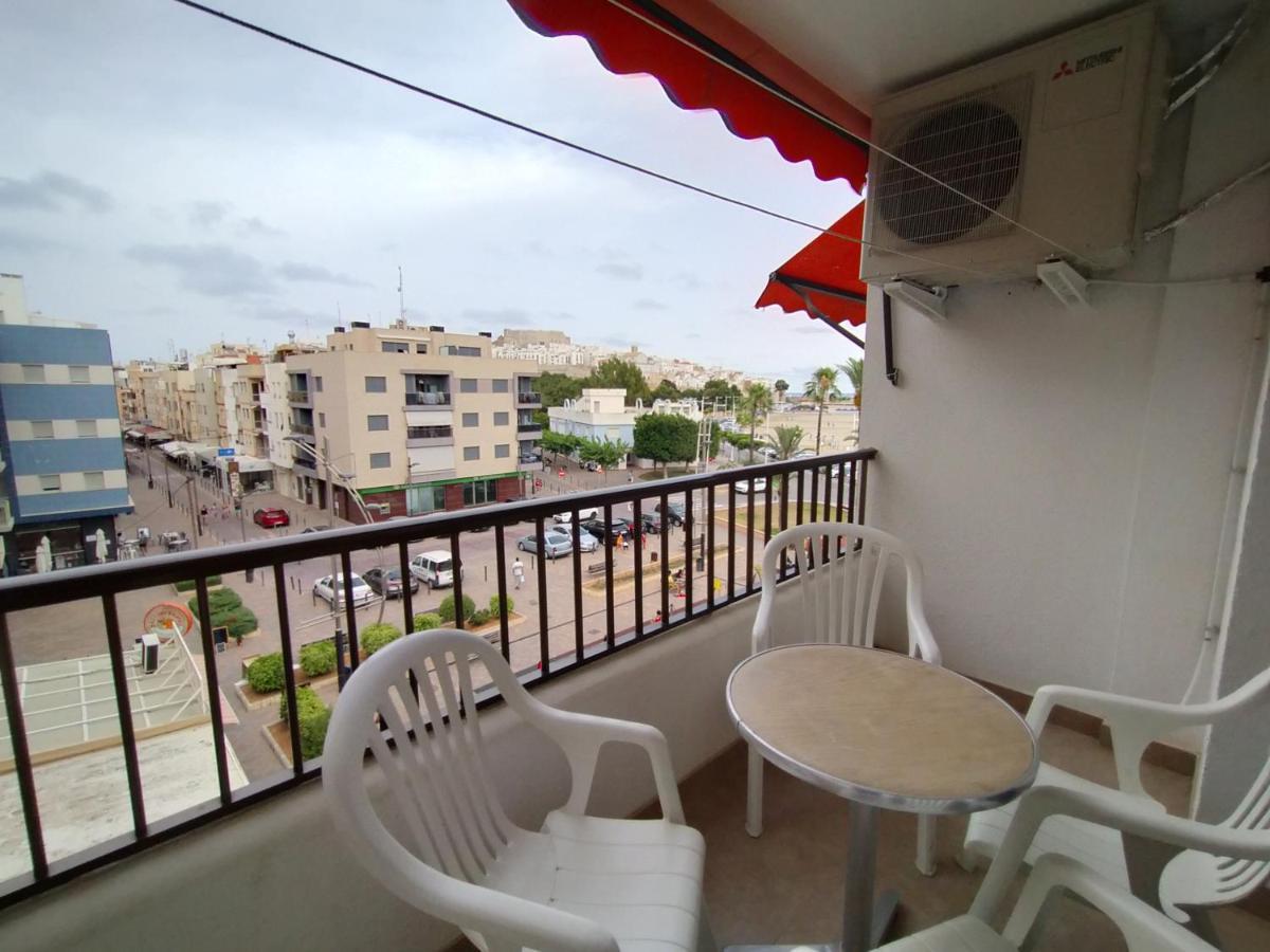 Apartamento Con Aire Acondicionado De Tres Dormitorios En El Centro Y Junto A La Playa Peñíscola Exteriör bild