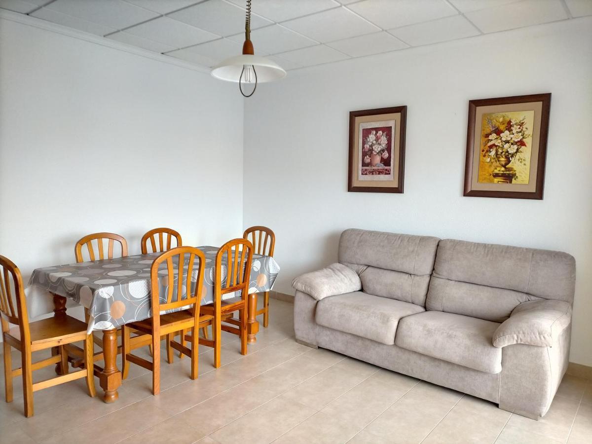 Apartamento Con Aire Acondicionado De Tres Dormitorios En El Centro Y Junto A La Playa Peñíscola Exteriör bild