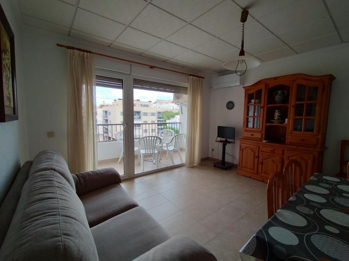 Apartamento Con Aire Acondicionado De Tres Dormitorios En El Centro Y Junto A La Playa Peñíscola Exteriör bild