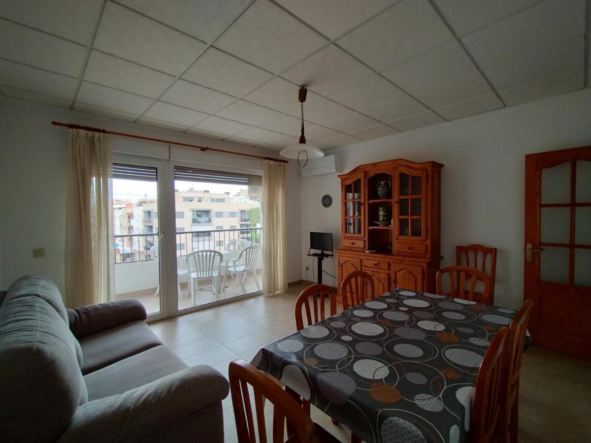 Apartamento Con Aire Acondicionado De Tres Dormitorios En El Centro Y Junto A La Playa Peñíscola Exteriör bild